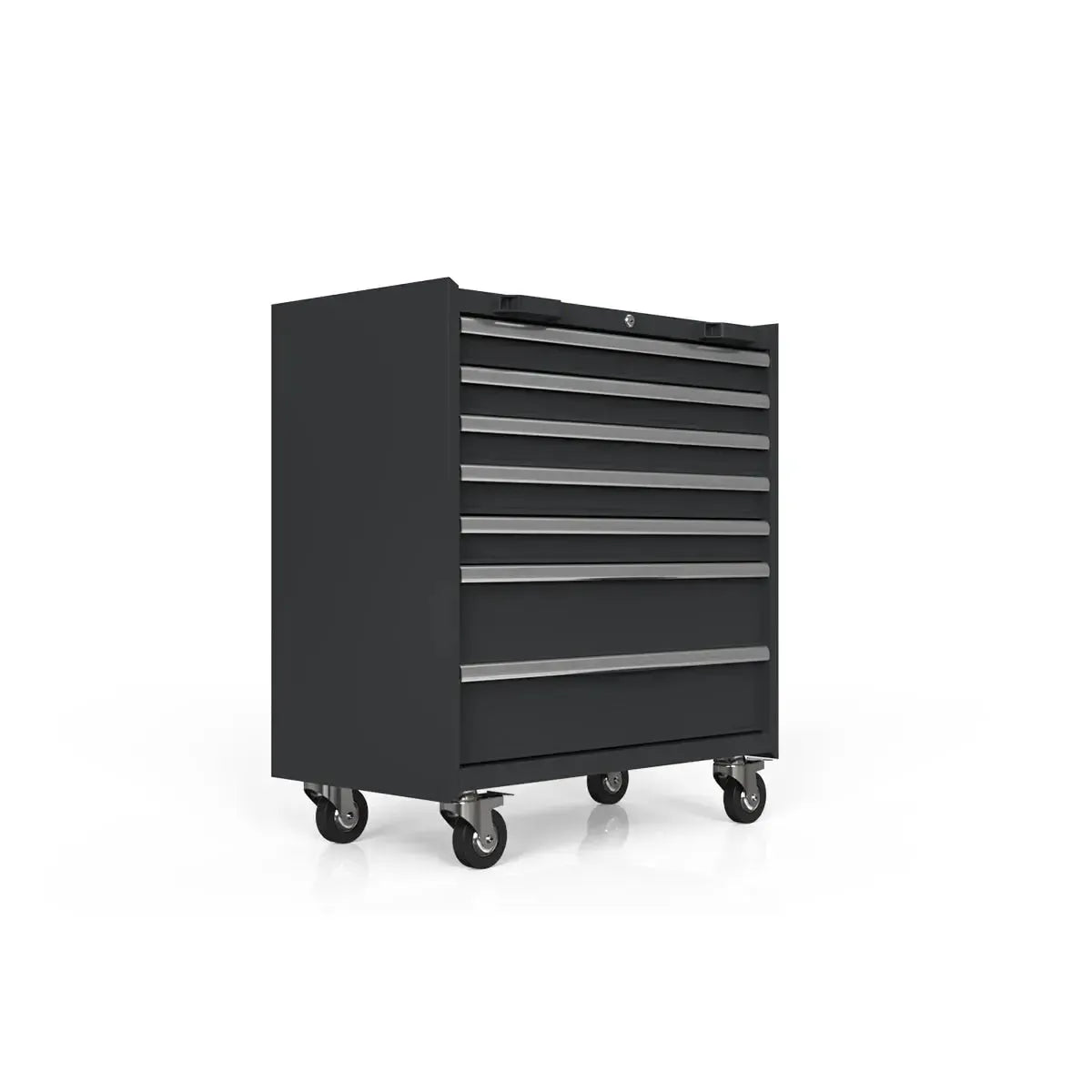 Boxo 34" 7 Drawer Roller Cabinet w/o Drawer Trims