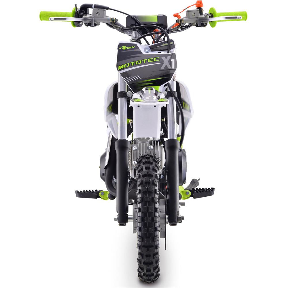 MotoTec X1 110cc 4-Stroke Gas Dirt Bike