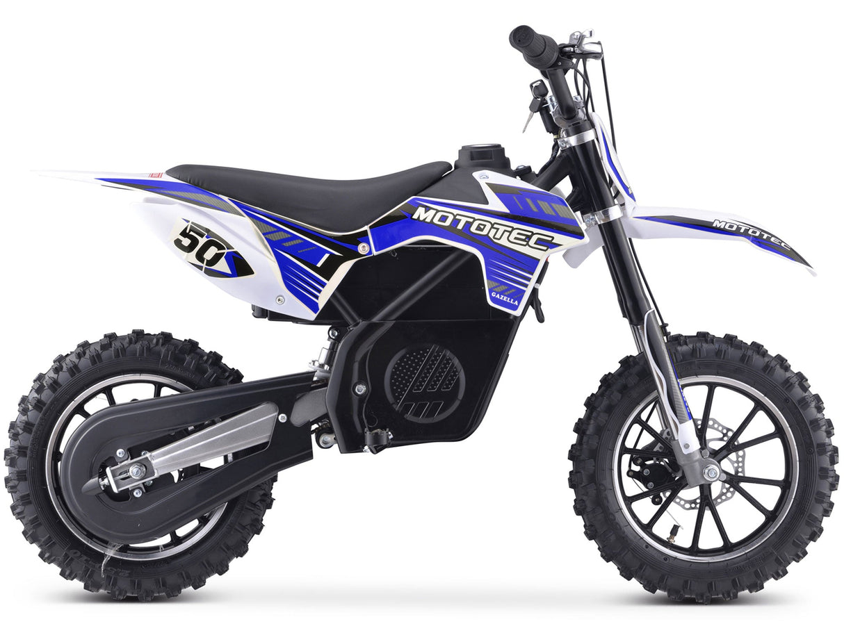MotoTec Gazella 24V/12Ah 500W Electric Dirt Bike