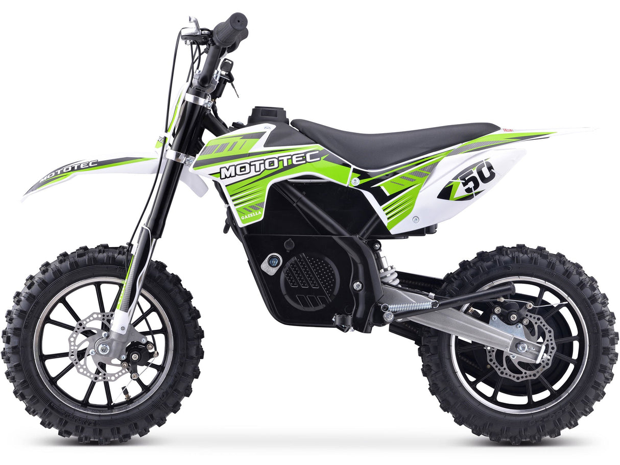 MotoTec Gazella 24V/12Ah 500W Electric Dirt Bike