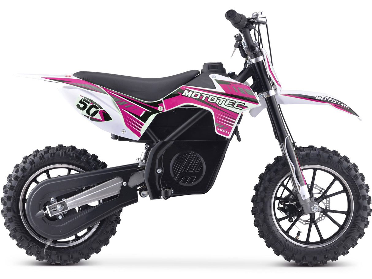 MotoTec Gazella 24V/12Ah 500W Electric Dirt Bike