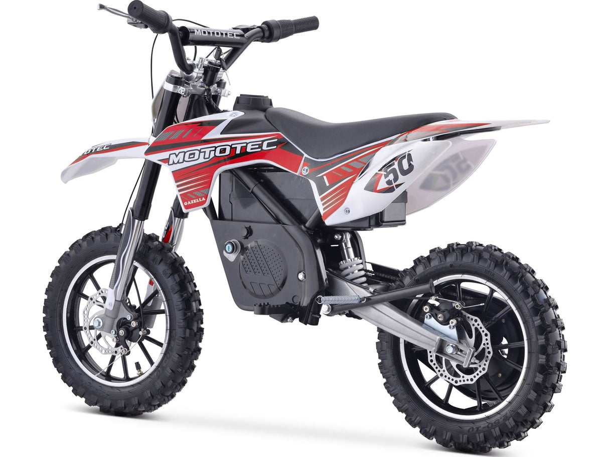 MotoTec Gazella 24V/12Ah 500W Electric Dirt Bike