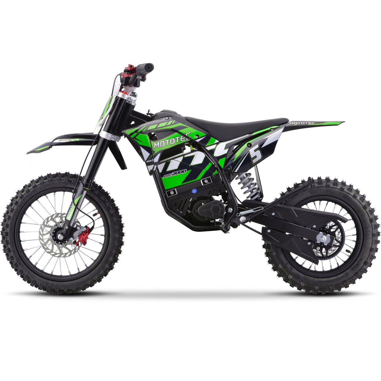 MotoTec 60v 2000w Pro Electric Dirt Bike (HP115E)