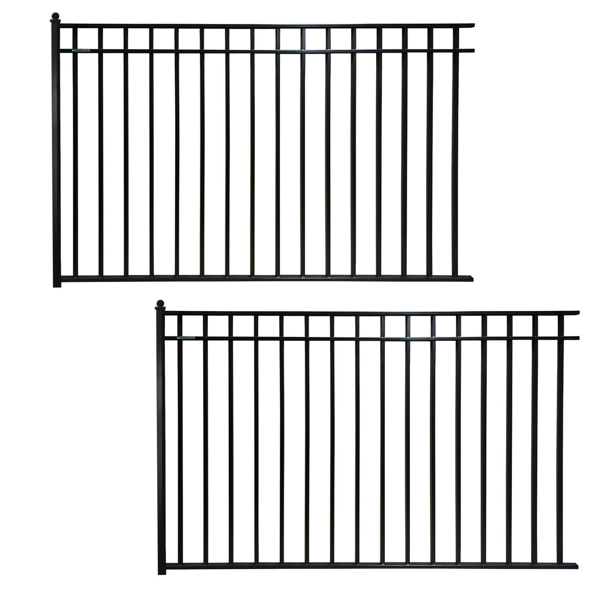 Aleko 2-Panel Fence Kit – MADRID Style – 8x5 ft. Each