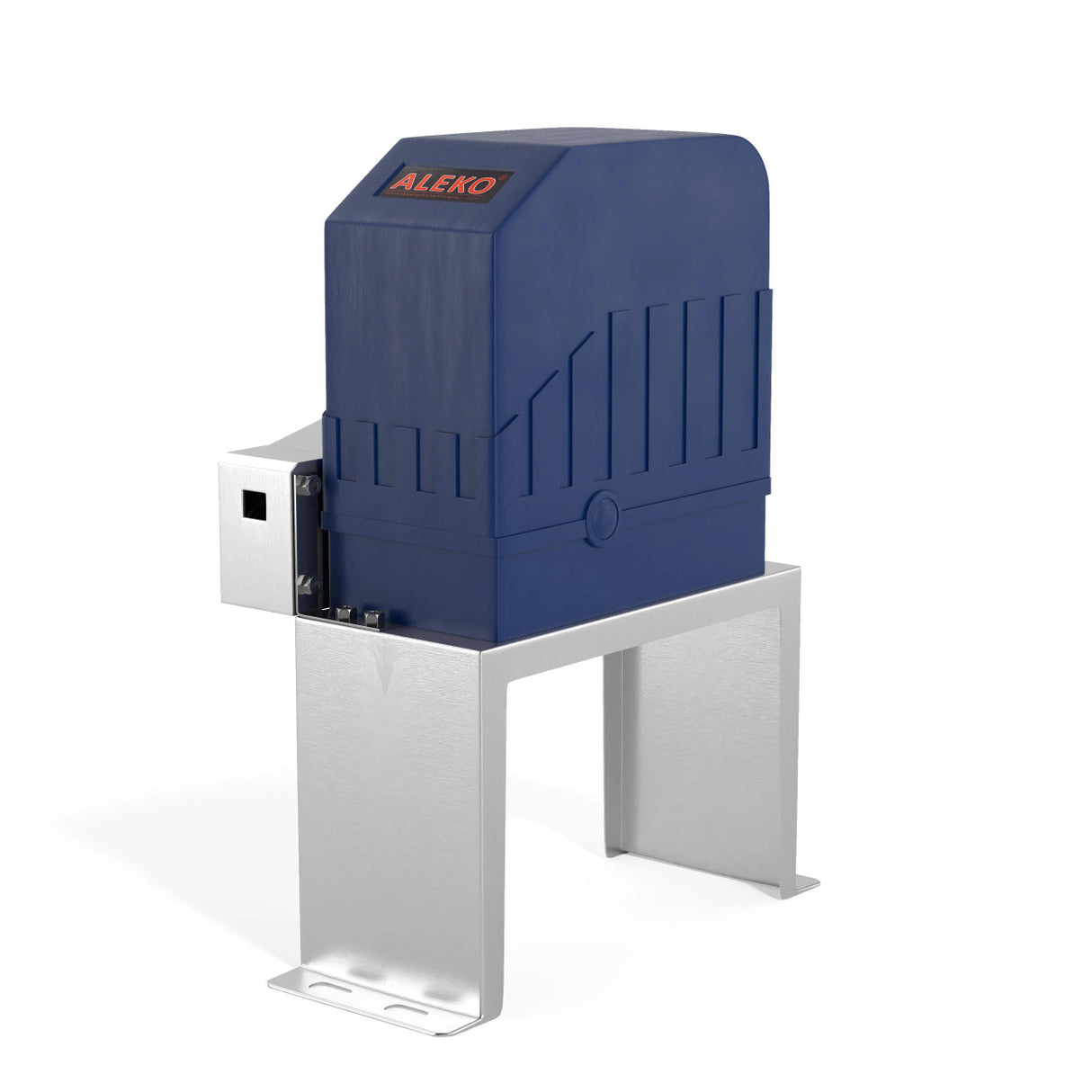 Aleko Automated Steel Sliding Driveway Gate and Gate Opener Complete Kit – LONDON Style – 16 x 6 Feet