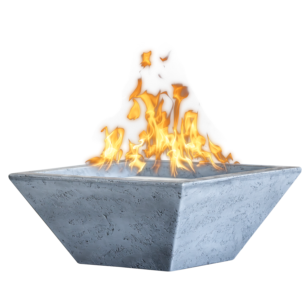 The Outdoor Plus Maya Concrete Fire Bowl plus Free Cover
