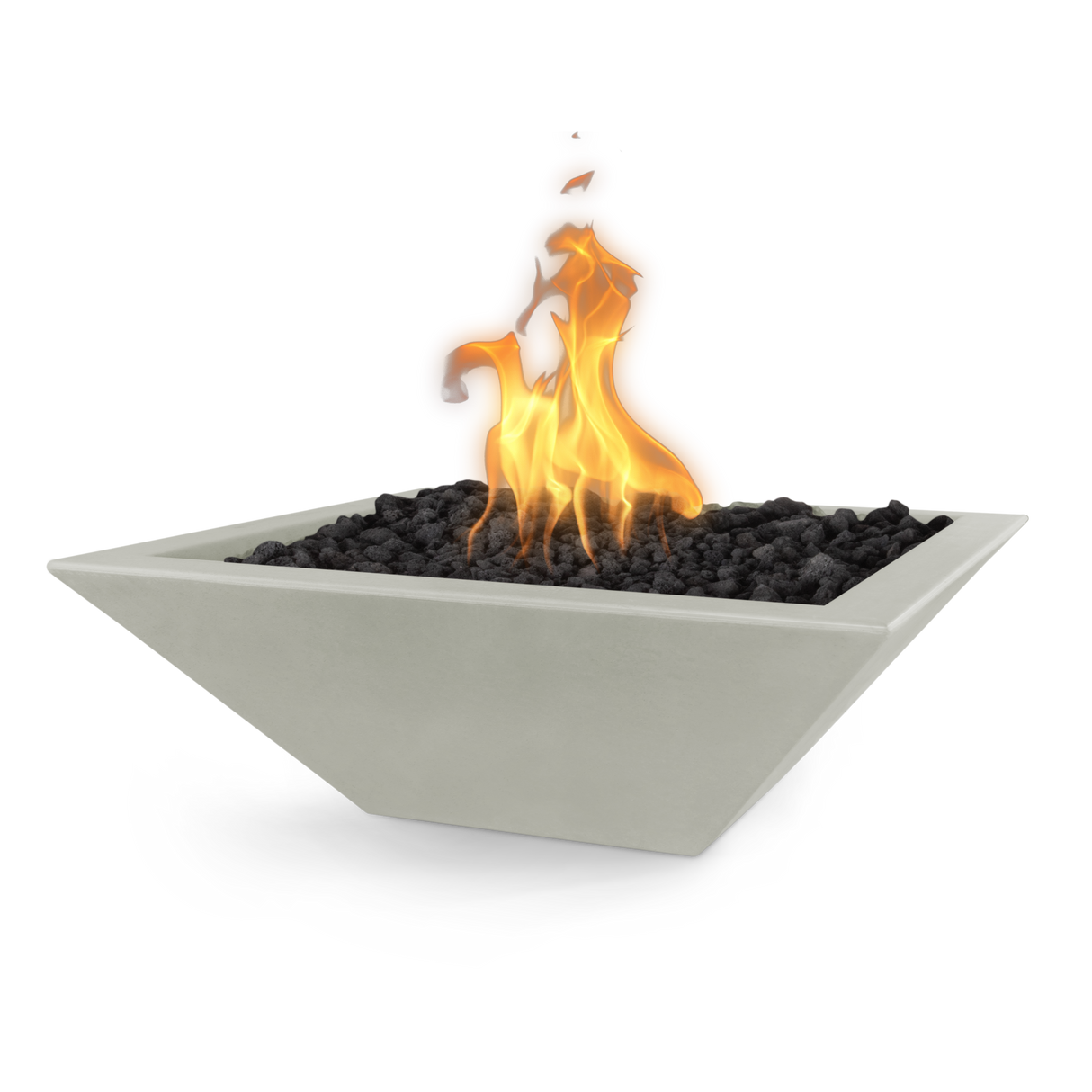 The Outdoor Plus Maya Concrete Fire Bowl plus Free Cover