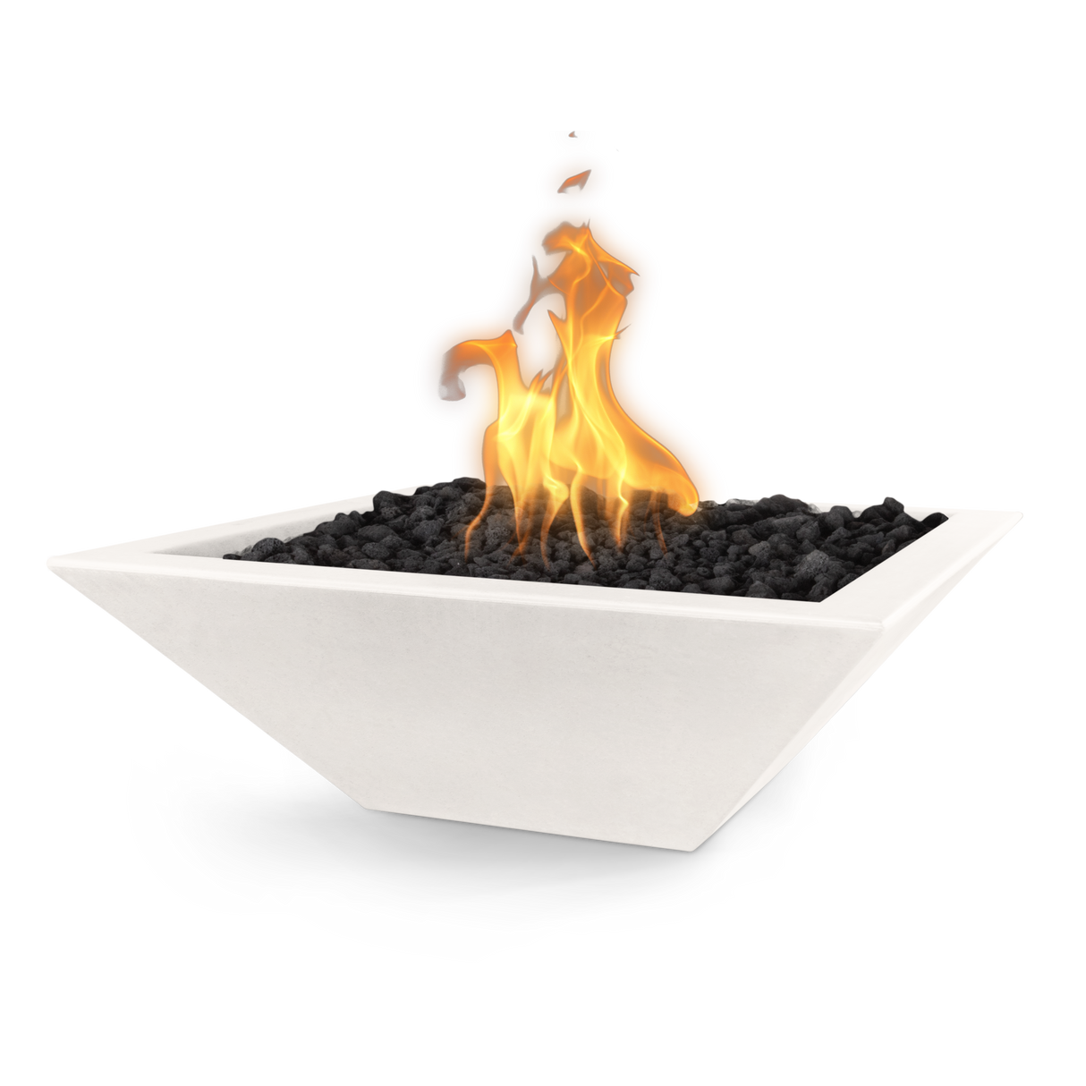 The Outdoor Plus Maya Concrete Fire Bowl plus Free Cover