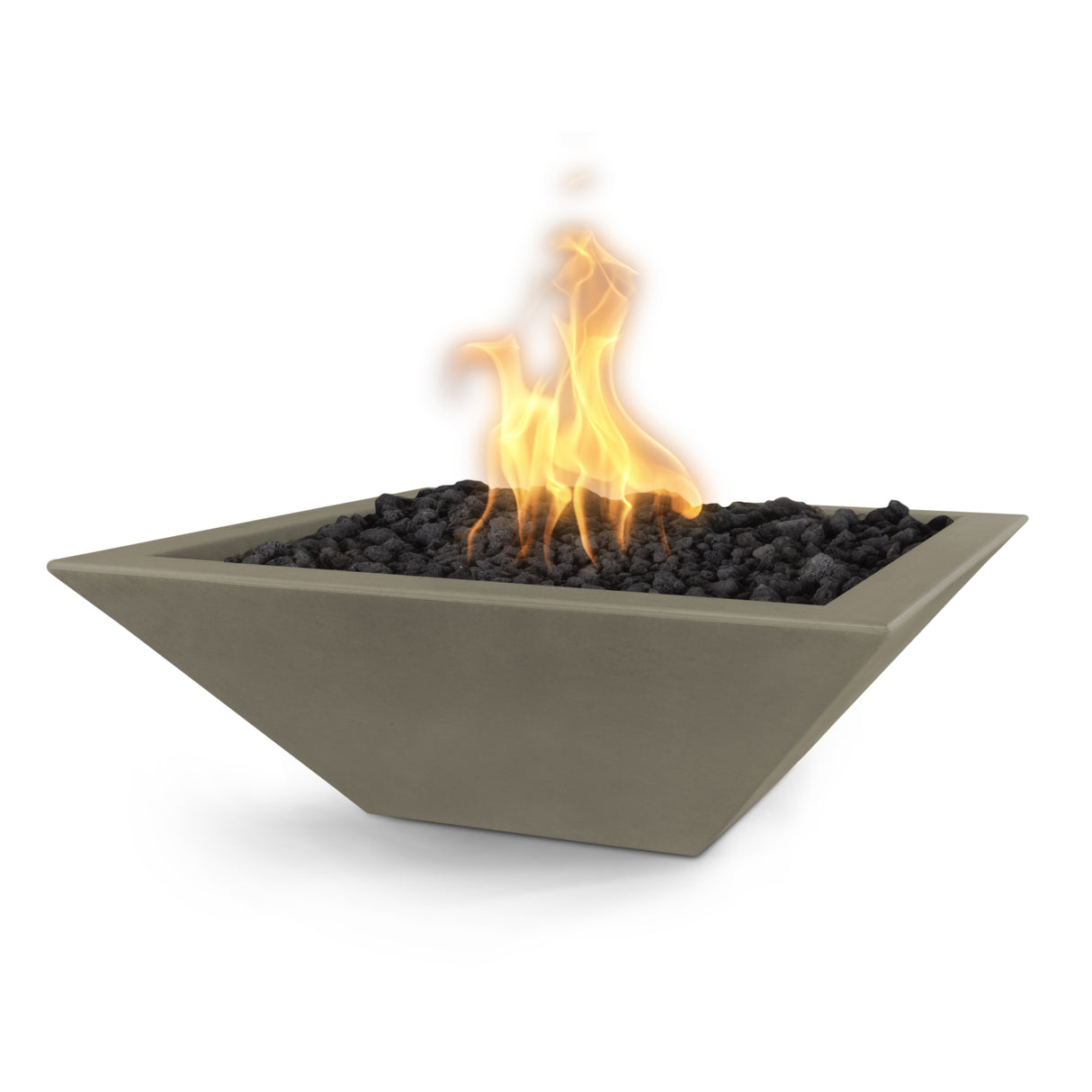 The Outdoor Plus Maya Concrete Fire Bowl plus Free Cover