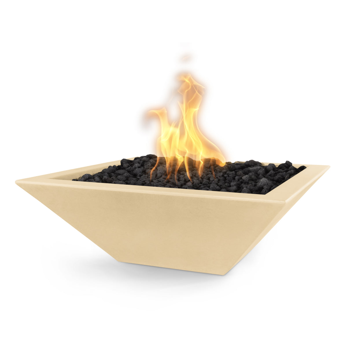 The Outdoor Plus Maya Concrete Fire Bowl plus Free Cover