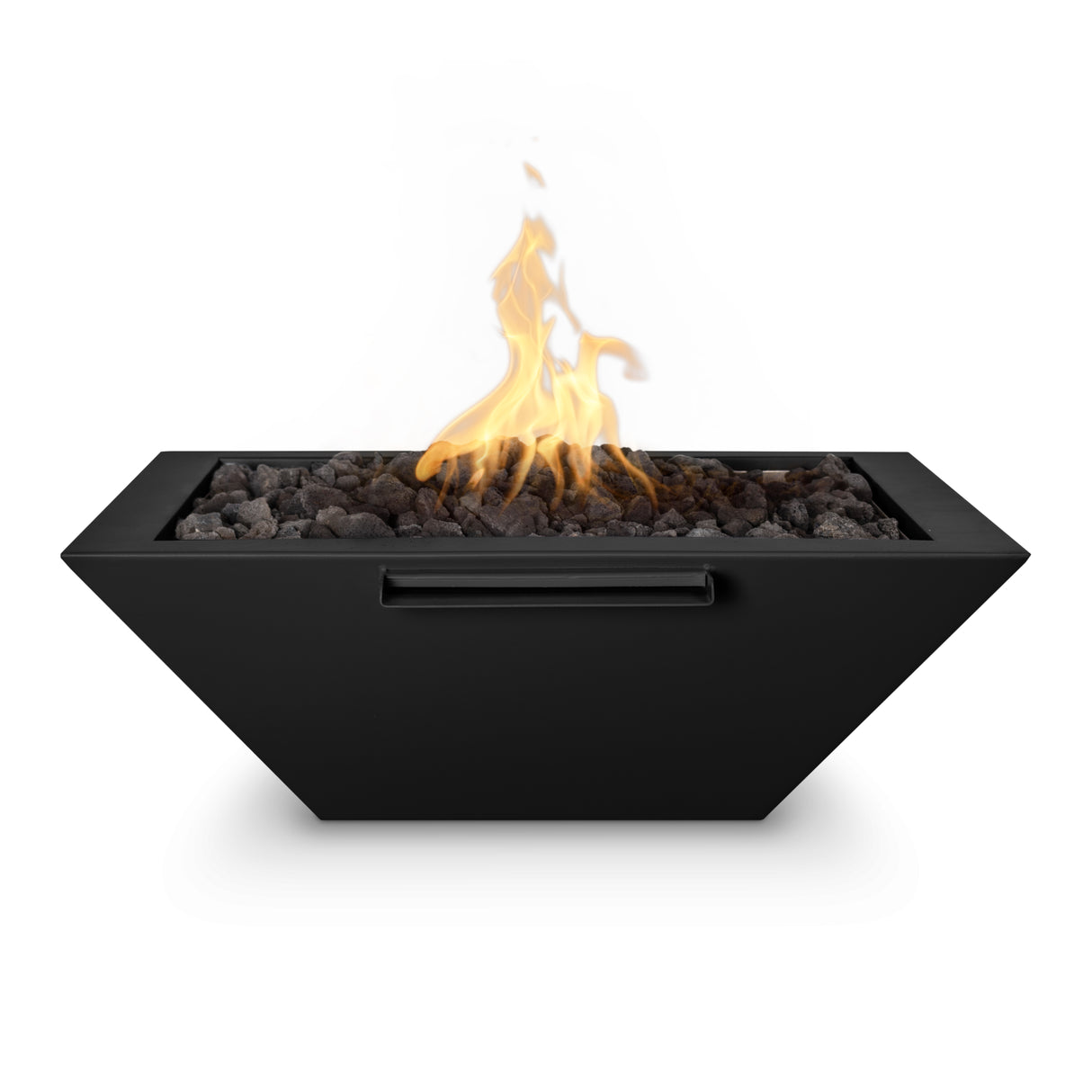 The Outdoor Plus Maya Powdercoated Steel Fire & Water Bowl plus Free Cover