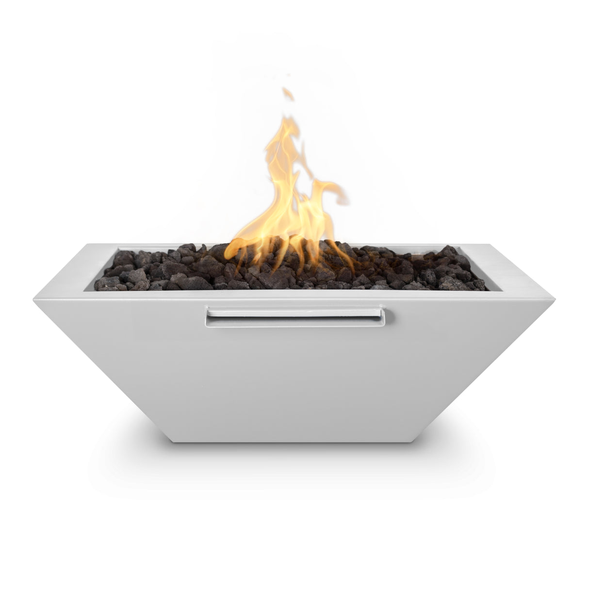 The Outdoor Plus Maya Powdercoated Steel Fire & Water Bowl plus Free Cover