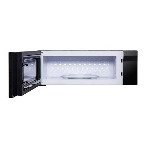 FORNO Padula 30" 1.2 cu. ft. 400 CFM Over The Range Microwave in Stainless Steel, FOTR3080-30