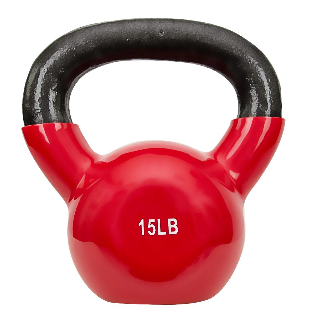 Sunny Health & Fitness Strength™ Vinyl Coated Kettle Bells 5 - 25 lbs