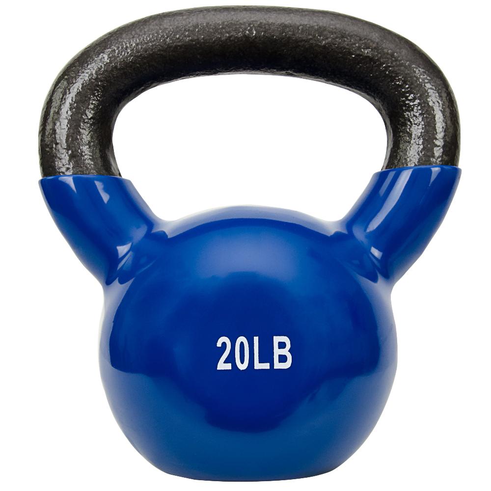 Sunny Health & Fitness Strength™ Vinyl Coated Kettle Bells 5 - 25 lbs
