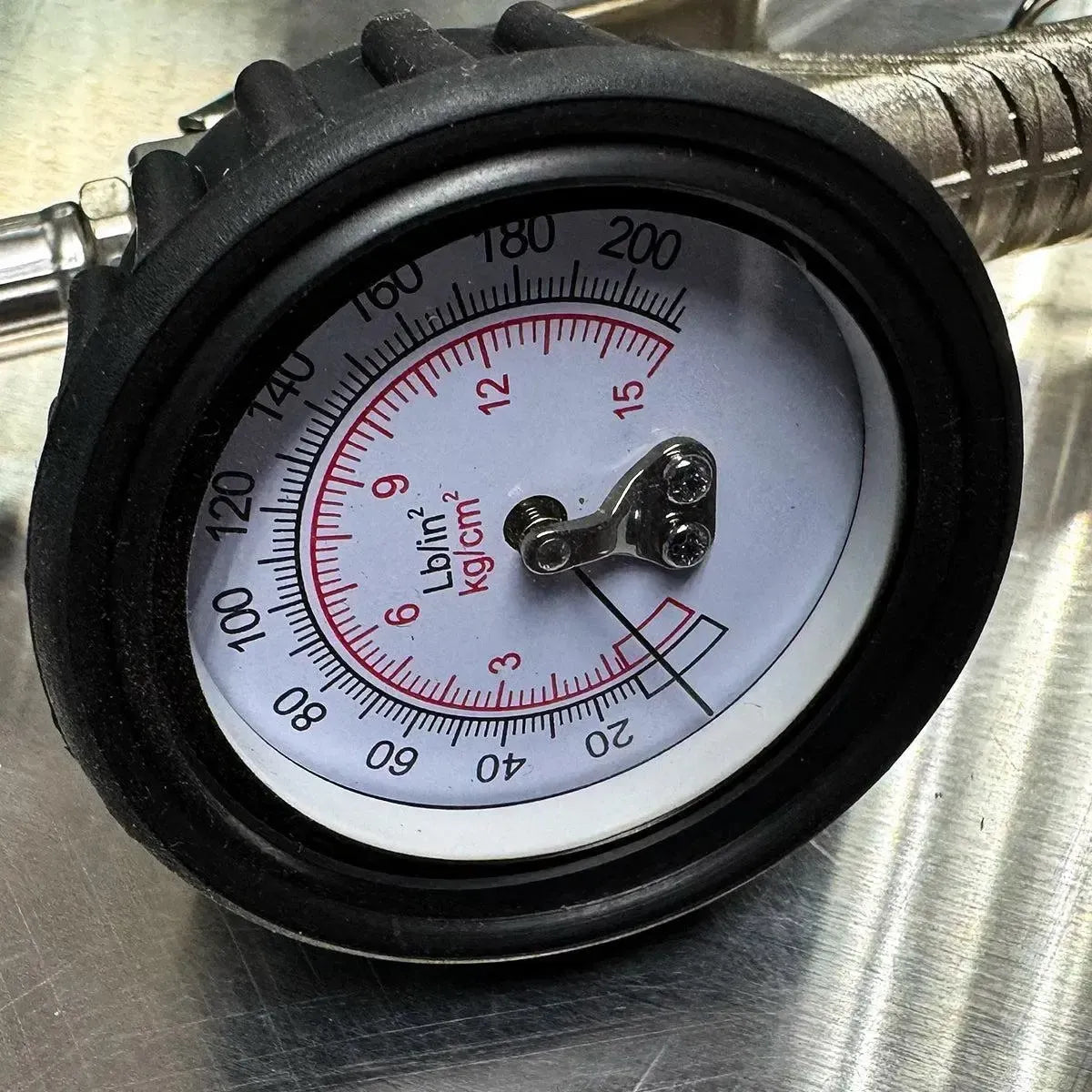 Boxo 3-Function Tire Inflator with Pressure Gauge