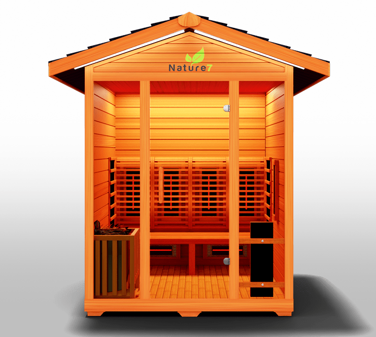 Medical Nature 7 Medical Sauna - Ultra Full Spectrum Outdoor Sauna
