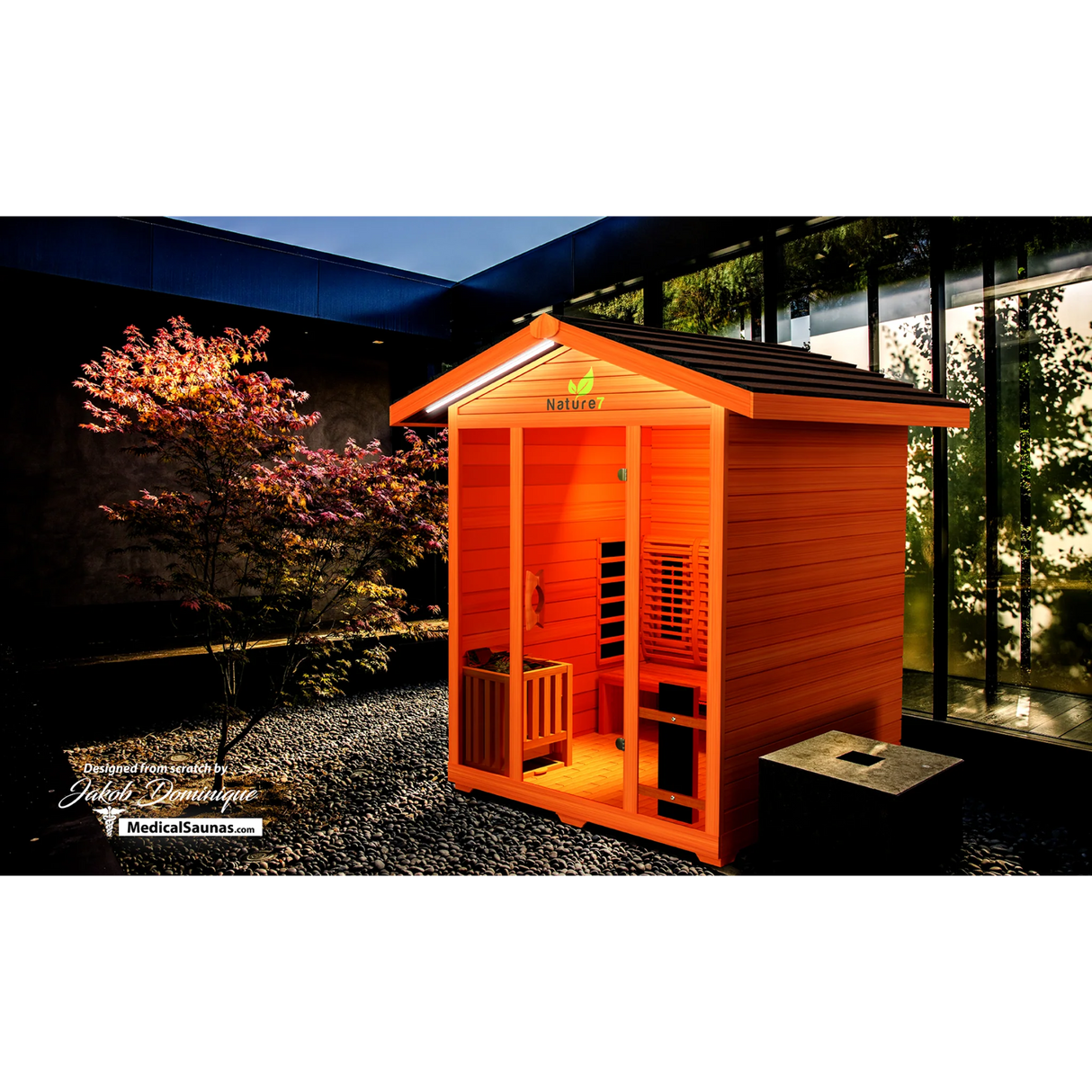 Medical Nature 7 V2 Outdoor Hybrid Sauna