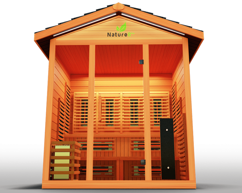 Medical Nature 8 Plus Medical Sauna - Indoor or Outdoor Sauna