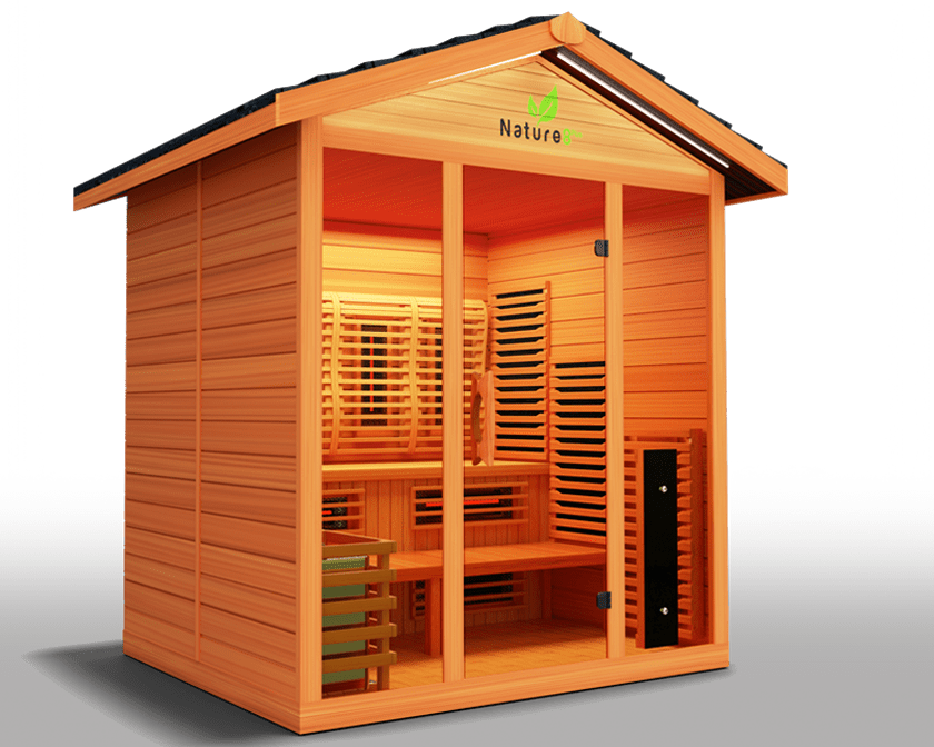 Medical Nature 8 Plus Medical Sauna - Indoor or Outdoor Sauna
