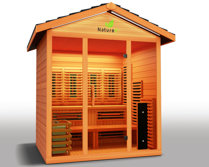 Medical Nature 8 Plus Medical Sauna - Indoor or Outdoor Sauna