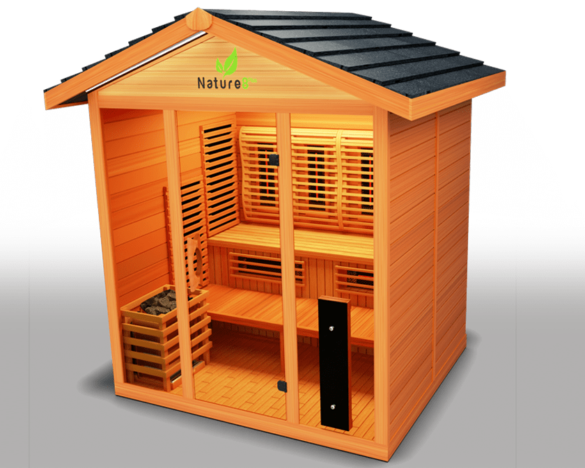 Medical Nature 8 Plus Medical Sauna - Indoor or Outdoor Sauna