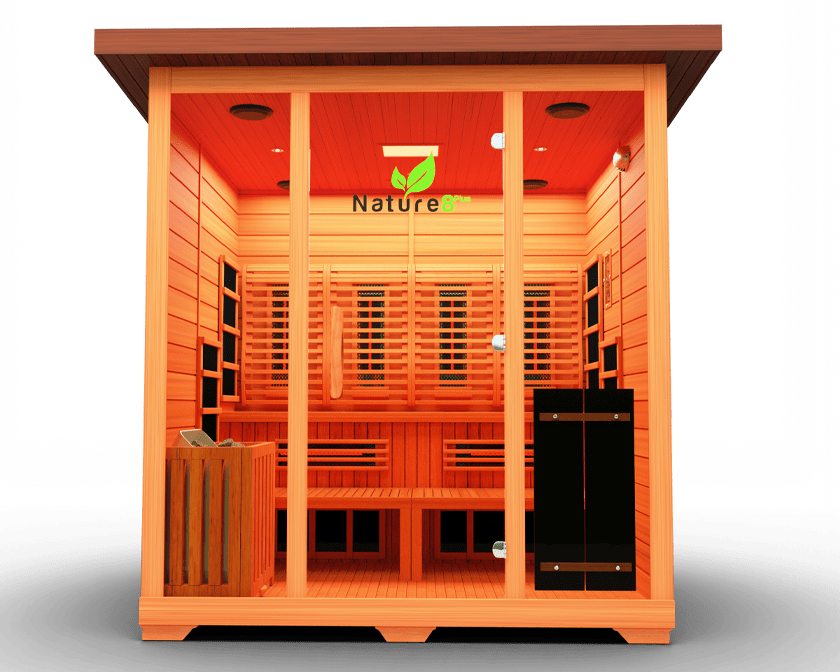 Medical Nature 8 Plus Medical Sauna - Indoor or Outdoor Sauna