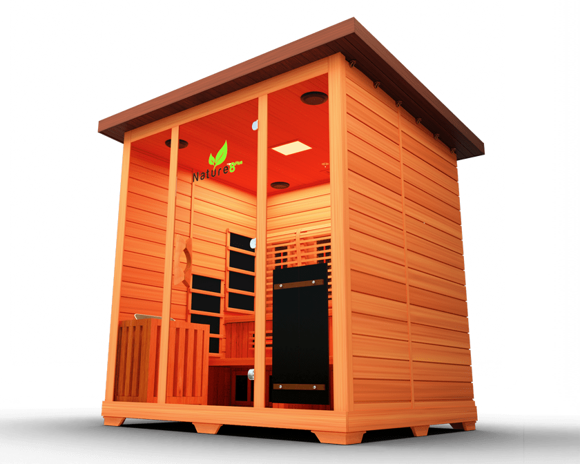 Medical Nature 8 Plus Medical Sauna - Indoor or Outdoor Sauna