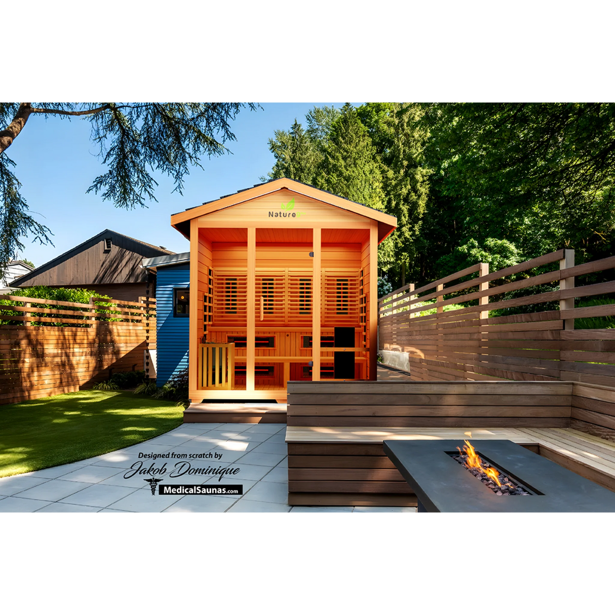 Medical Nature 9 Outdoor Hybrid Sauna