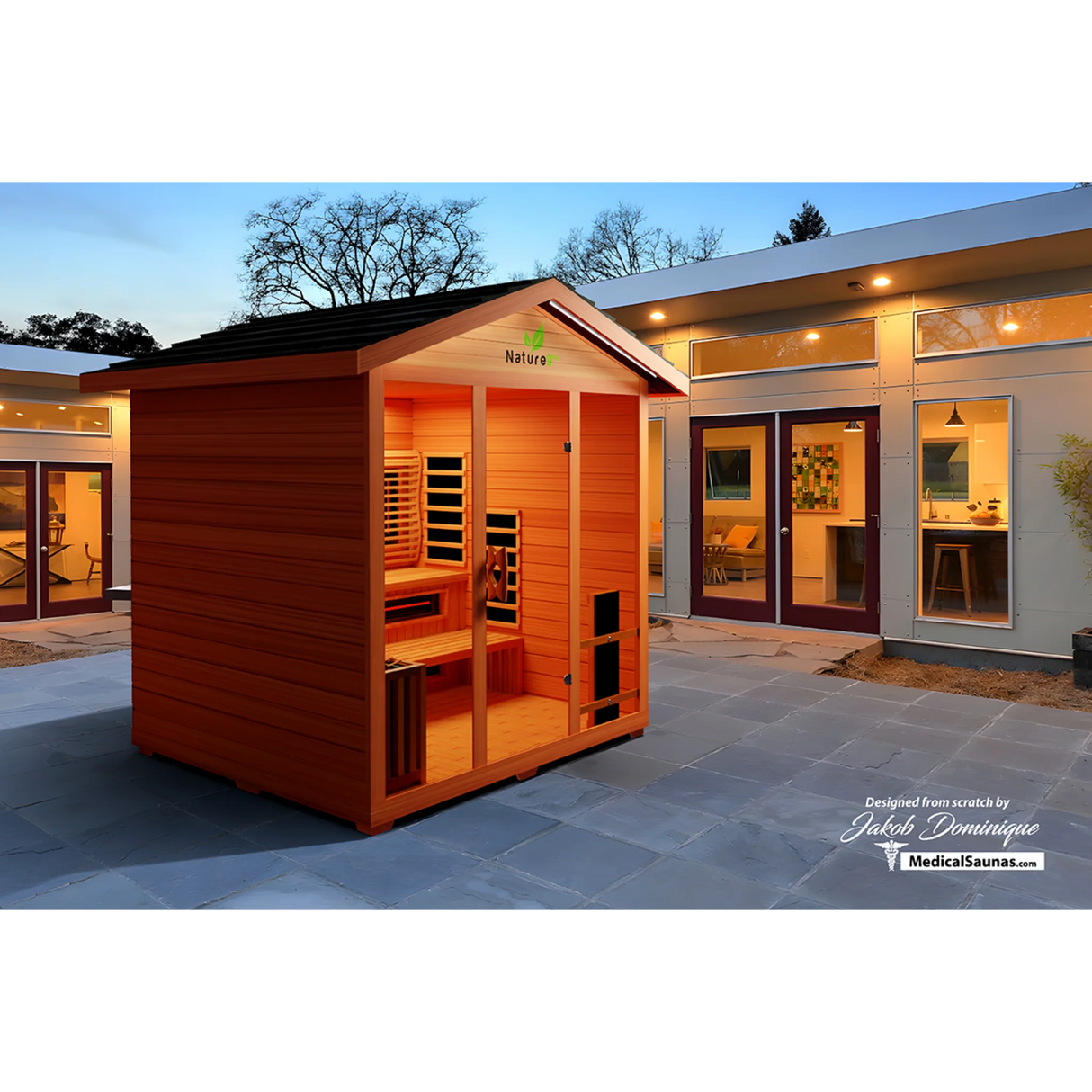 Medical Nature 9 Outdoor Hybrid Sauna