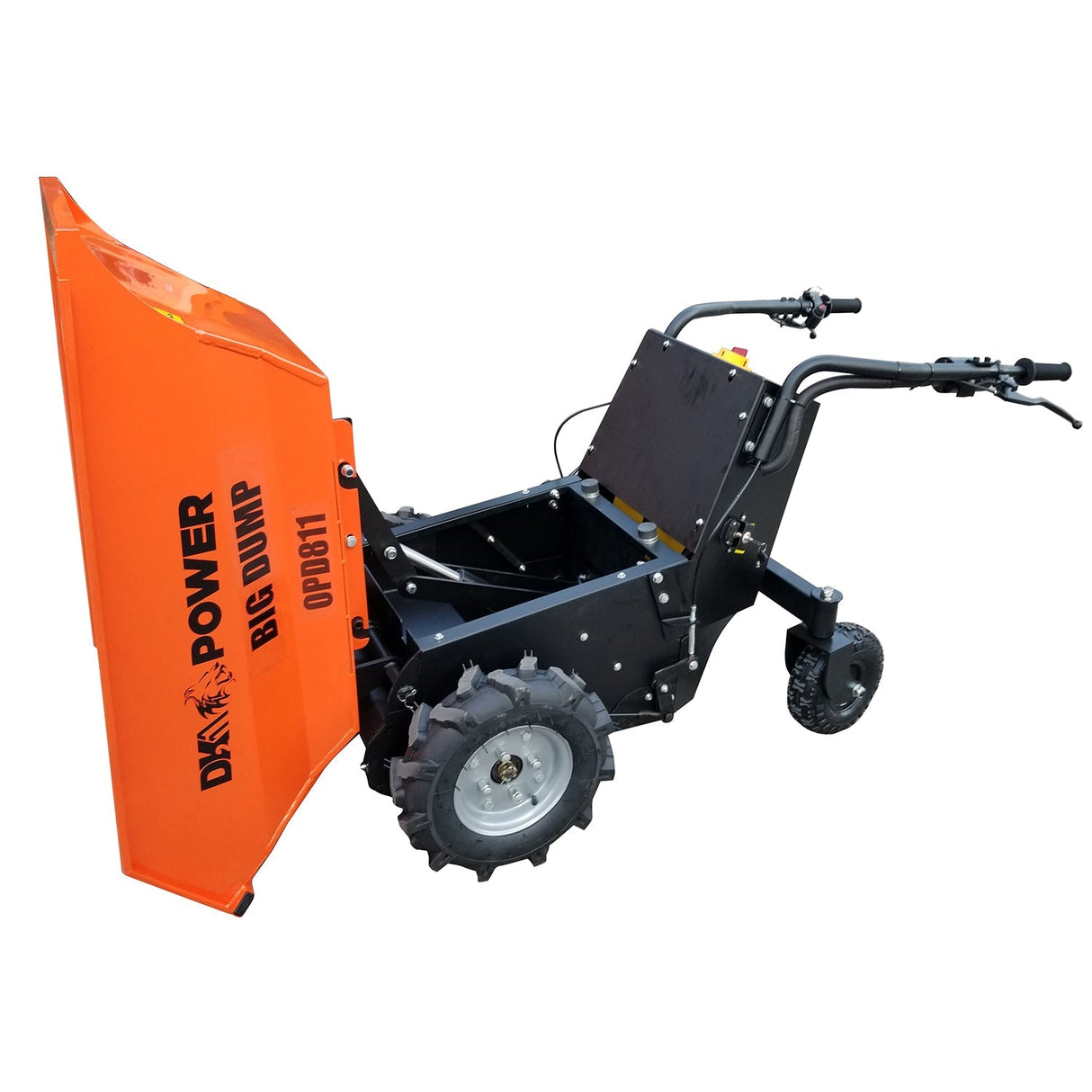 Detail K2 Big Dump 1100 Pound Electric Power Dump Cart - OPD811
