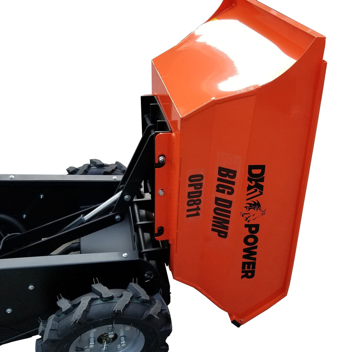 Detail K2 Big Dump 1100 Pound Electric Power Dump Cart - OPD811
