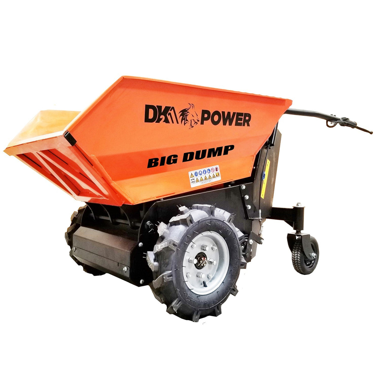 Detail K2 Big Dump 1100 Pound Electric Power Dump Cart - OPD811
