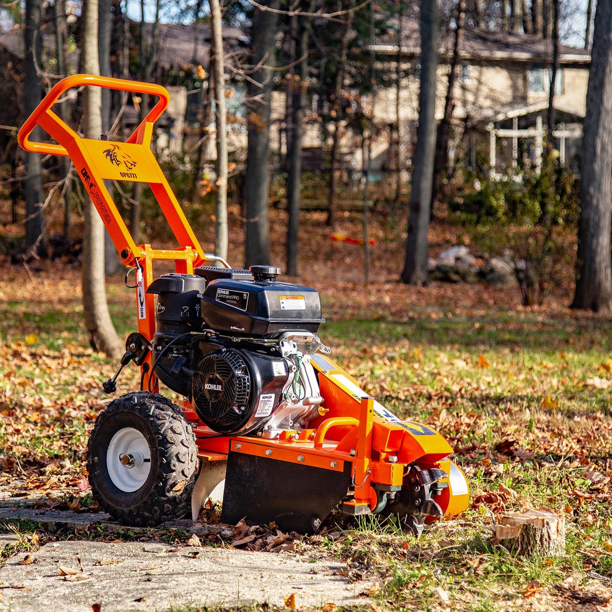 Detail K2 14 HP Commercial-Grade Stump Grinder - OPG777