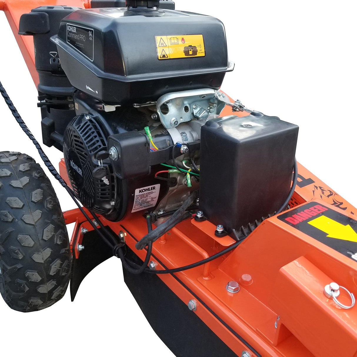 Detail K2 14 HP Commercial-Grade Stump Grinder with Electric Starter - OPG888E