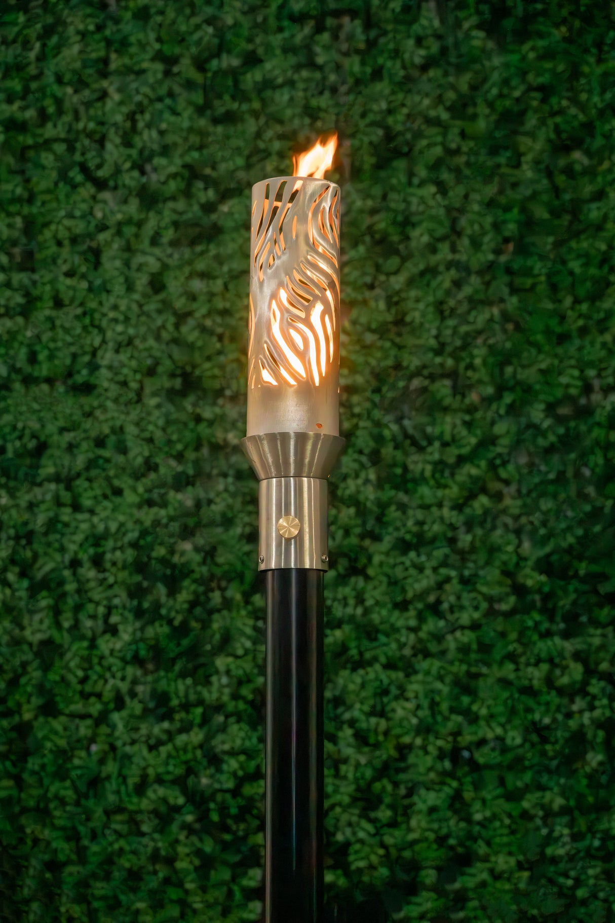 The Outdoor Plus Hawi Fire Torch / Stainless Steel plus Free Cover