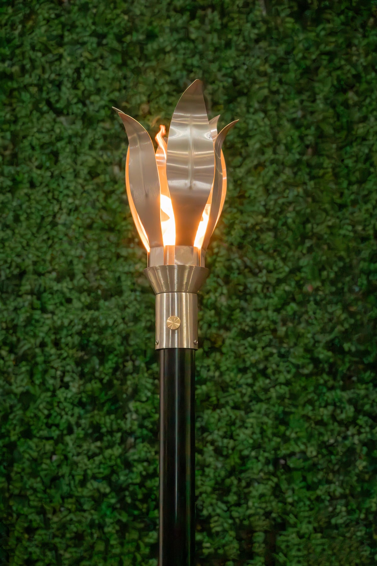 The Outdoor Plus Flower Fire Torch / Stainless Steel