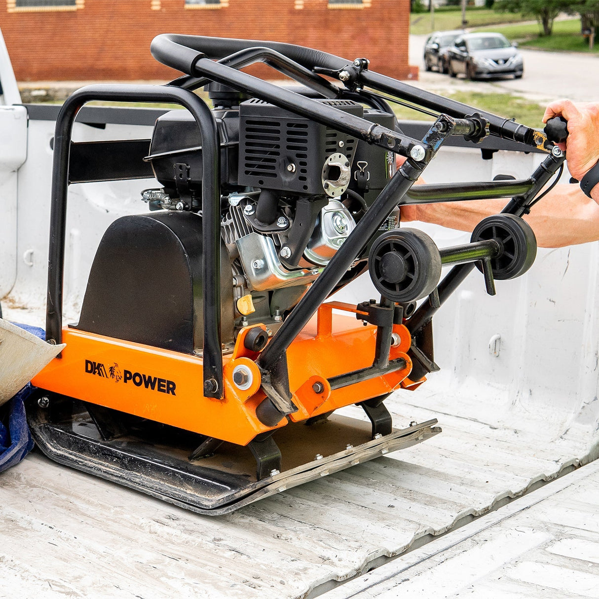 Detail K2 17" x 21" 7HP Plate Compactor - OPV425