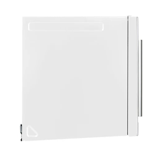 FORNO Fornace 30" 1.5 cu. ft. 300 CFM Over The Range Microwave in White with Antique Brass Accents, FOTR3038-30WHT