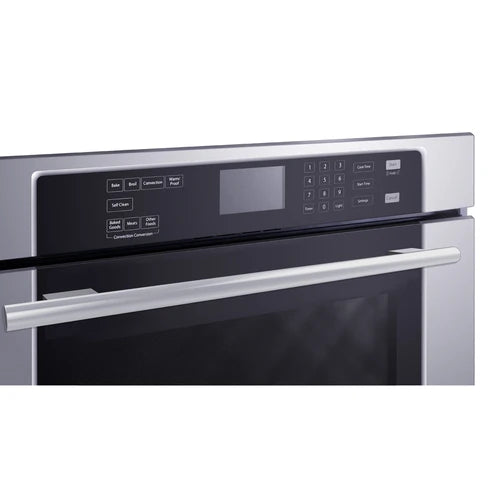FORNO Villarosa 30" Built-In Single Wall Oven In Stainless Steel with Self-Clean, FBOEL1358-30