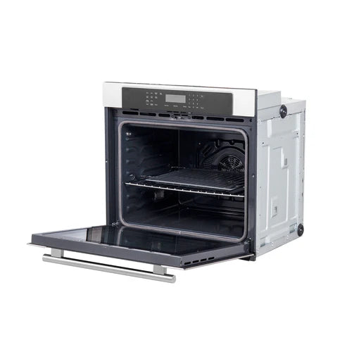 FORNO Villarosa 30" Built-In Single Wall Oven In Stainless Steel with Self-Clean, FBOEL1358-30