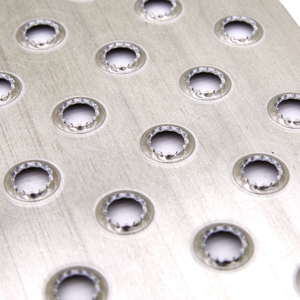 Trailer Tread w/Circle Punch Plate Traction