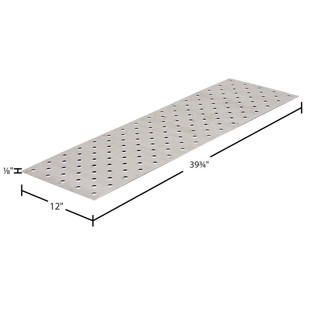 Trailer Tread w/Circle Punch Plate Traction