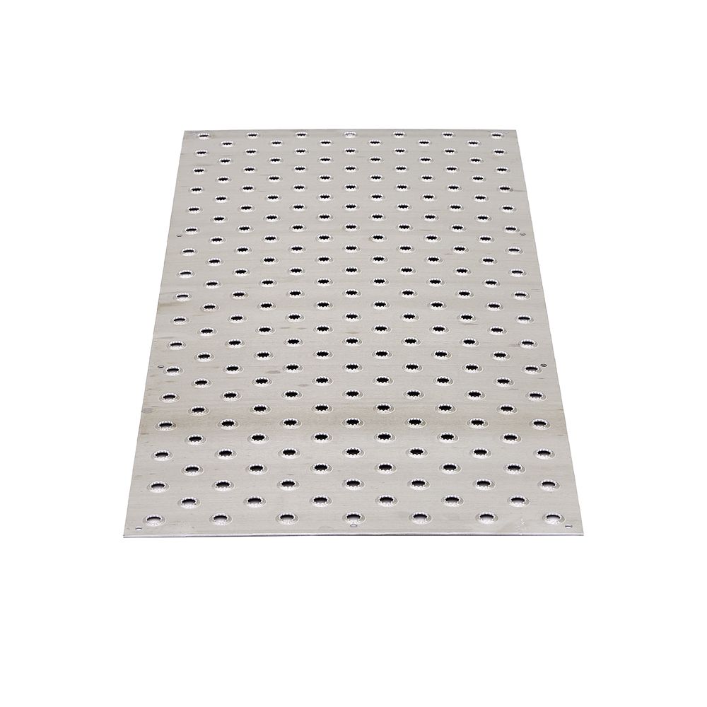 Trailer Tread w/Circle Punch Plate Traction