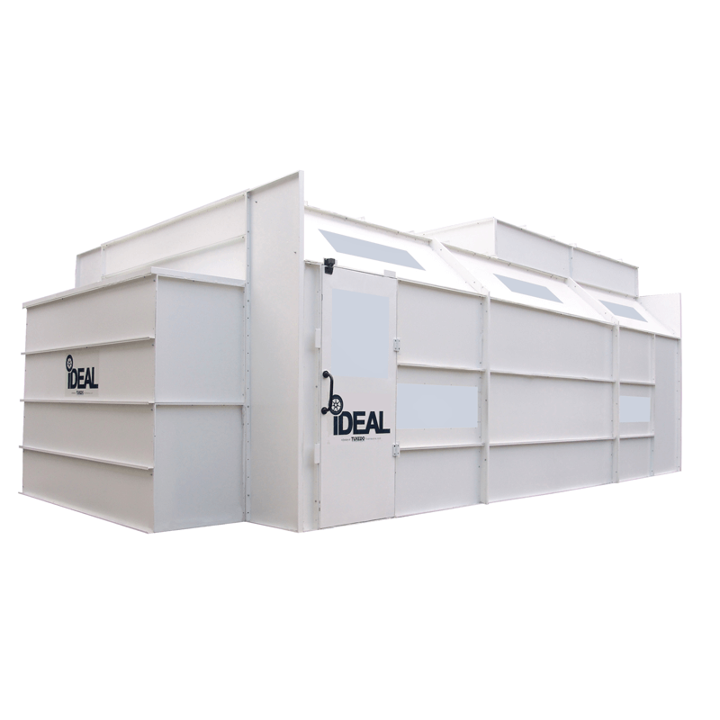 Semi Downdraft Paint Booth PSB-SEMIDD26-ASY-AK