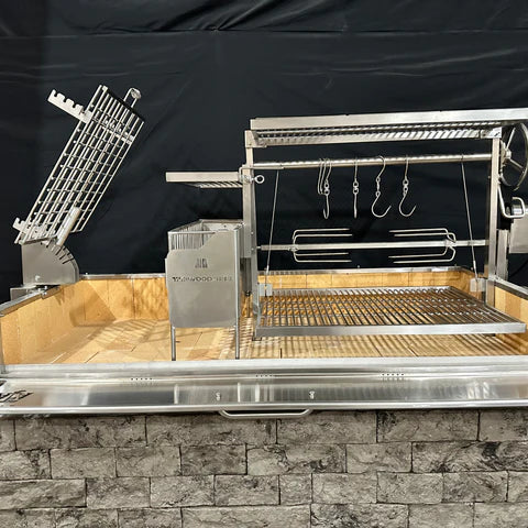 Tagwood BBQ Stainless Steel Rotisserie Kit | BBQ50SS PRO--