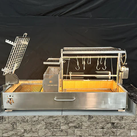 Tagwood BBQ Stainless Steel Rotisserie Kit | BBQ50SS PRO--