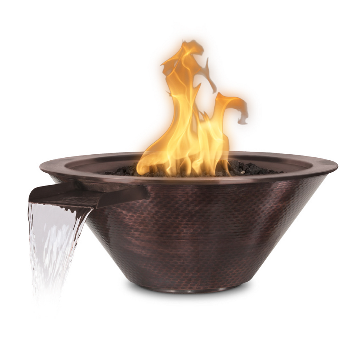 The Outdoor Plus Cazo Copper Fire & Water Bowl
