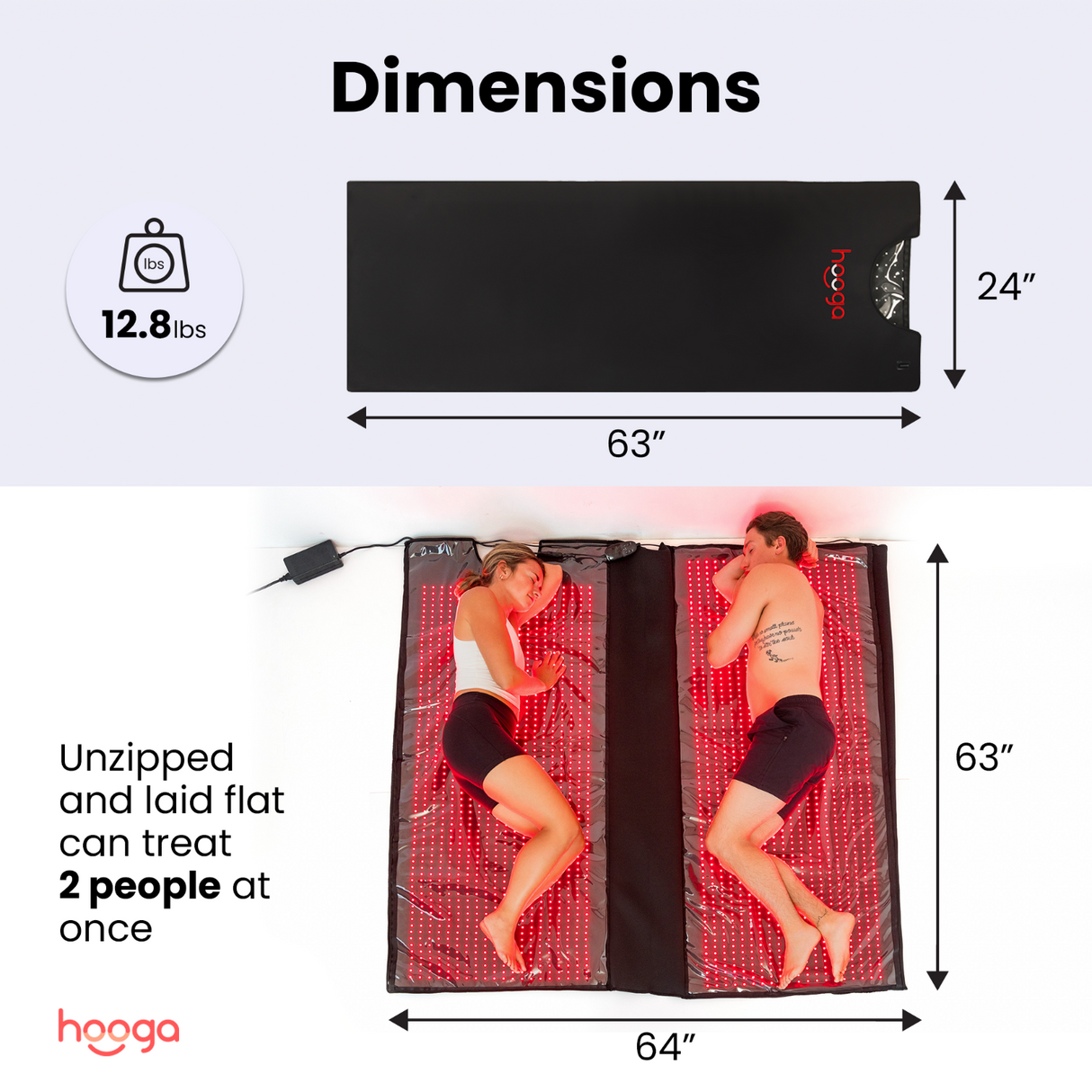 Hooga Red Light Therapy Full Body Pod