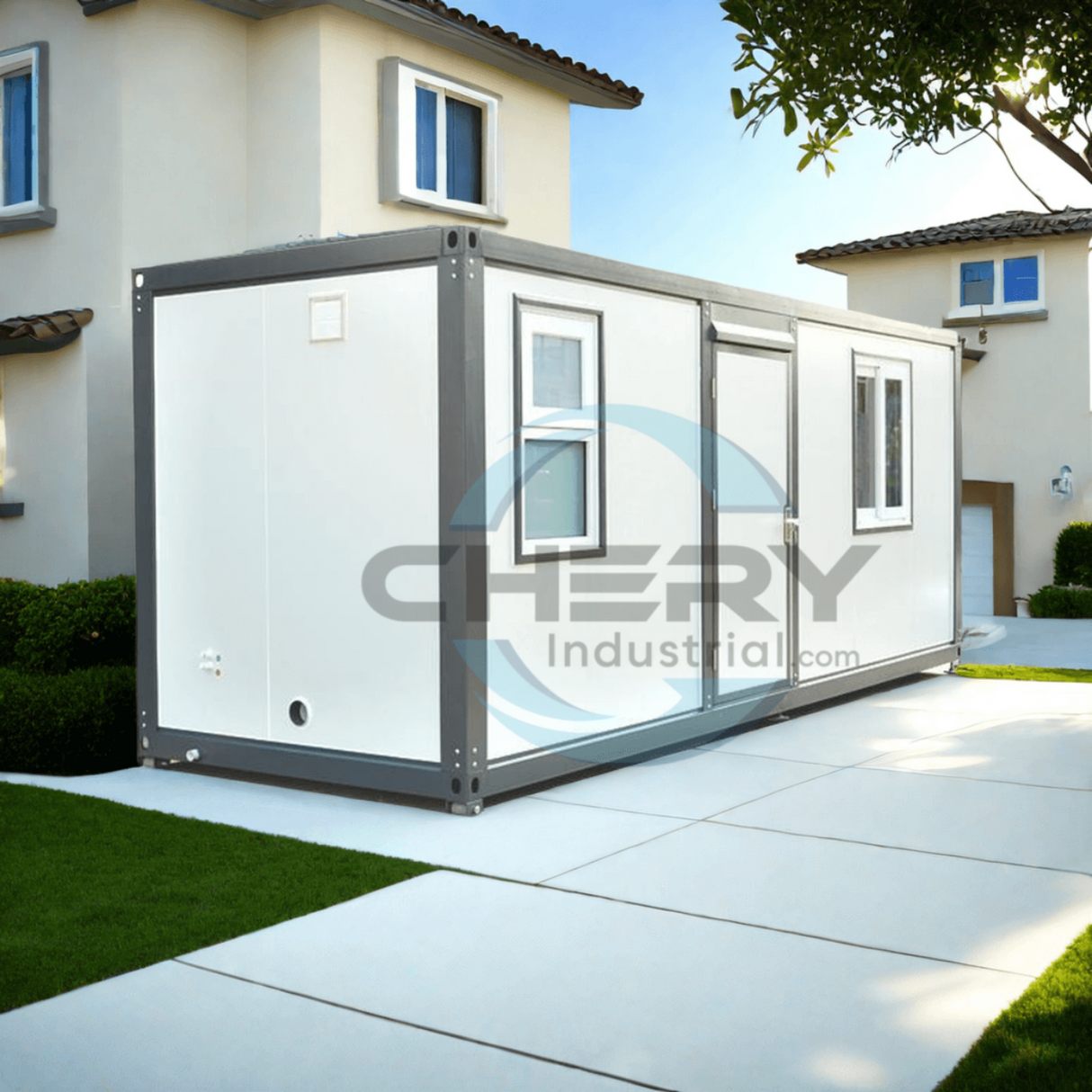 Portable Office 7ft x 20ft with Bathroom